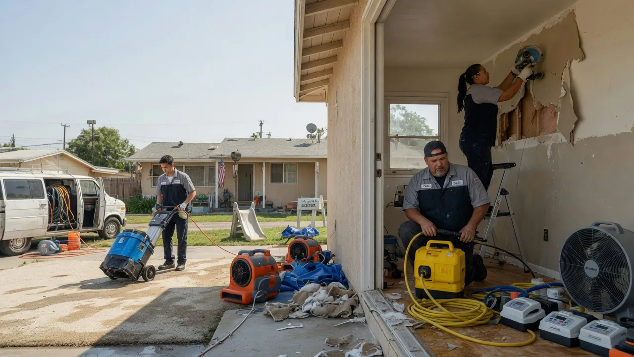 Water Damage Restoration in Christiansburg, VA near me